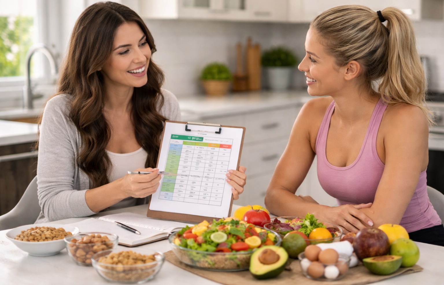 Nutrition coaching and meal planning